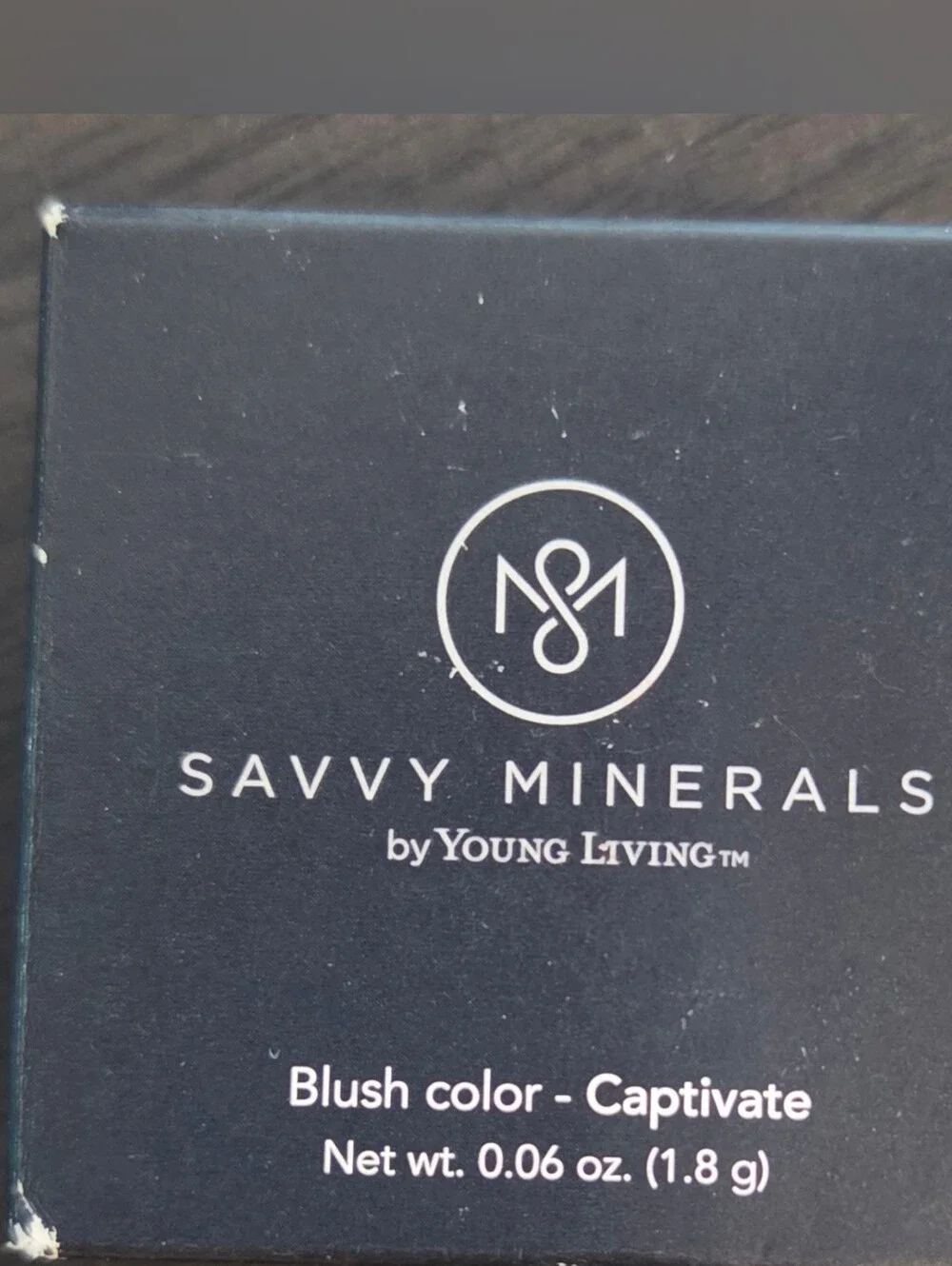 🕯NEW Savvy Minerals by Young Living Blush Captivate 0.06 oz Sealed in Box